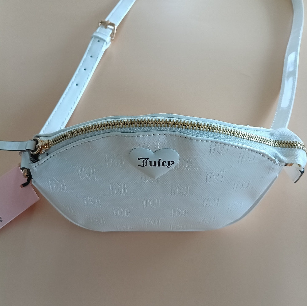 Juicy Couture White Shoulder Bag